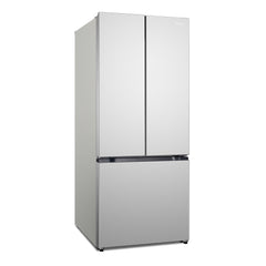 Cosmo Cosmo 30 in. 17.5 cu. ft. Counter Depth 3-Door French Door Refrigerator with Freezer Drawer and Recessed Handles in Fingerprint Resistant Stainless Steel - COS-RFFV183RS