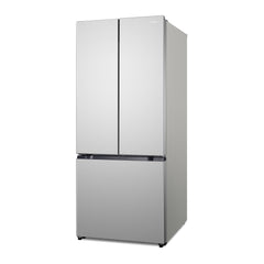 Cosmo Cosmo 30 in. 17.5 cu. ft. Counter Depth 3-Door French Door Refrigerator with Freezer Drawer and Recessed Handles in Fingerprint Resistant Stainless Steel - COS-RFFV183RS