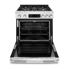 Cosmo 30 in. Stellar Collection 4.8 cu. ft. Gas Range, 5 Burners, Convection Oven, Cast Iron Grates, Stainless Steel - COS-RGS305SS