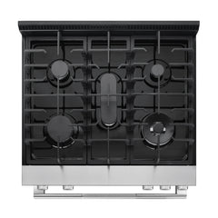 Cosmo 30 in. Stellar Collection 4.8 cu. ft. Gas Range, 5 Burners, Convection Oven, Cast Iron Grates, Stainless Steel - COS-RGS305SS