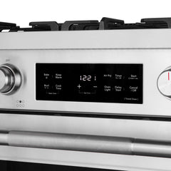 Cosmo 36 in. Stellar Collection 6.1 cu. ft. Gas Range, 6 Burners, Convection Oven, Cast Iron Grates, Stainless Steel - COS-RGS366SS