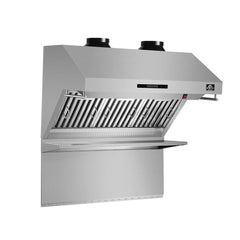 Forno Savona 36-Inch Wall Mount Range Hood – 1,200 CFM – Baffle Filters – Stainless Steel Backsplash Included - FRHWM5029-36