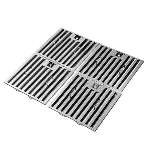 Forno Savona 60-Inch Wall Mount Range Hood – 1,200 CFM – Baffle Filters – Stainless Steel Backsplash – Heating Lamps - FRHWM5029-60