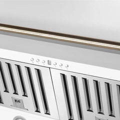 Forno Aria 60-Inch Wall-Mounted Range Hood – 1,200 CFM – 4-Speed Fan - FRHWM5095-60