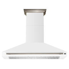 Forno Aria 60-Inch Wall-Mounted Range Hood – 1,200 CFM – 4-Speed Fan - FRHWM5095-60