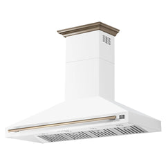 Forno Aria 60-Inch Wall-Mounted Range Hood – 1,200 CFM – 4-Speed Fan - FRHWM5095-60