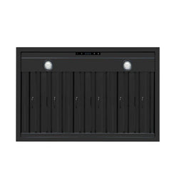 Forno Valente 36-Inch Wall Mount Range Hood – 427 CFM – 3 Speeds – Dishwasher-Safe Baffle Filters – LED Lights – Remote Control - FRHWM5099-36CP