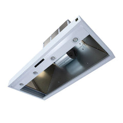 Forno Valente 48-Inch Wall Mount Range Hood – 304 CFM – 3 Speeds – Dishwasher-Safe Baffle Filters – LED Lights – Remote Control - FRHWM5099-48CP