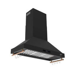 Forno Venezia 48-Inch Wall-Mounted Range Hood – Touch Controls – Baffle Filters – 3-Speed Ventilation - FRHWM5503-48