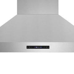 Forno Venezia 48-Inch Wall-Mounted Range Hood – Touch Controls – Baffle Filters – 3-Speed Ventilation - FRHWM5503-48