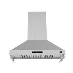 Forno Venezia 48-Inch Wall-Mounted Range Hood – Touch Controls – Baffle Filters – 3-Speed Ventilation - FRHWM5503-48