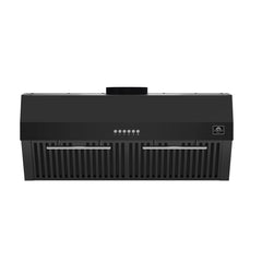 Forno Bari Espresso 30-Inch Under Cabinet Range Hood, 400 CFM, LED Lighting, Dishwasher-Safe Baffle Filters, 4-Speed Fan Control - FRHUC5255-30