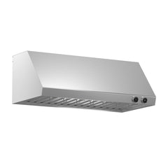 Forno Biagio 48" Wall Mounted Range Hood, Stainless Steel, Heavy Duty - The Home Selection