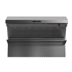 Forno 48" Wall Mount Range Hood with Red Light Warmer, Shelf/Backsplash, and 1200 CFM Motor - FRHWM5029-48HB