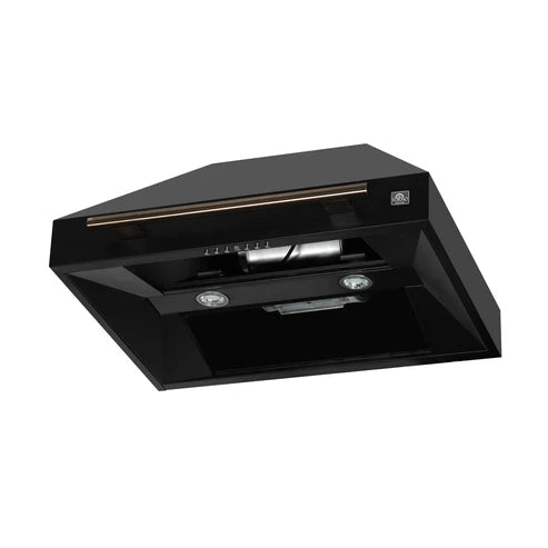 Forno Aria 30-Inch Wall-Mounted Range Hood – 600 CFM – 4-Speed Fan – Ducted Ventilation