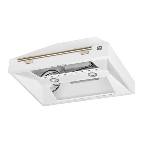 Forno Aria 30-Inch Wall-Mounted Range Hood – 600 CFM – 4-Speed Fan – Ducted Ventilation