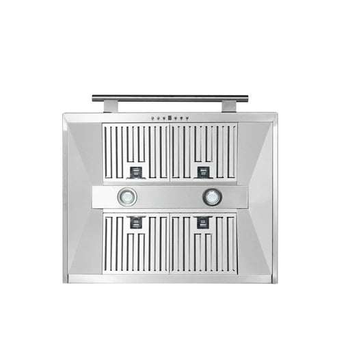 Forno Aria 30-Inch Wall-Mounted Range Hood – 600 CFM – 4-Speed Fan – Ducted Ventilation