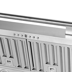 Forno Aria 30-Inch Wall-Mounted Range Hood – 600 CFM – 4-Speed Fan – Ducted Ventilation