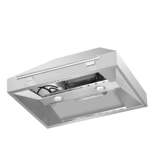 Forno Aria 30-Inch Wall-Mounted Range Hood – 600 CFM – 4-Speed Fan – Ducted Ventilation