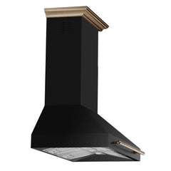 Forno Aria 36-Inch Wall-Mounted Range Hood – 1,200 CFM – 4-Speed Fan – Ducted Ventilation