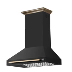 Forno Aria 36-Inch Wall-Mounted Range Hood – 1,200 CFM – 4-Speed Fan – Ducted Ventilation