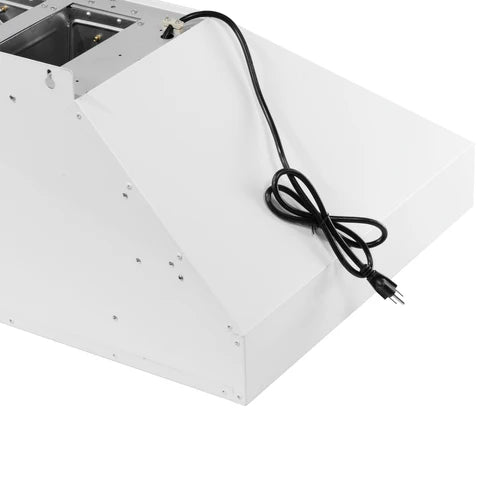 Forno Aria 36-Inch Wall-Mounted Range Hood – 1,200 CFM – 4-Speed Fan – Ducted Ventilation