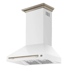 Forno Aria 36-Inch Wall-Mounted Range Hood – 1,200 CFM – 4-Speed Fan – Ducted Ventilation