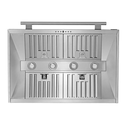 Forno Aria 36-Inch Wall-Mounted Range Hood – 1,200 CFM – 4-Speed Fan – Ducted Ventilation