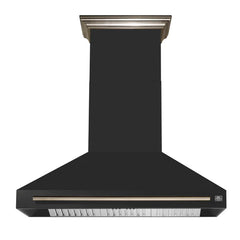 Forno Aria 48-Inch Wall-Mounted Range Hood – 1,200 CFM – 4-Speed Fan – Ducted Ventilation - FRHWM5095-48