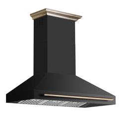 Forno Aria 48-Inch Wall-Mounted Range Hood – 1,200 CFM – 4-Speed Fan – Ducted Ventilation - FRHWM5095-48