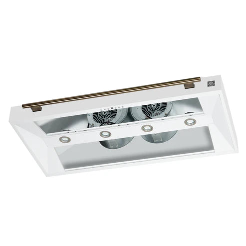 Forno Aria 48-Inch Wall-Mounted Range Hood – 1,200 CFM – 4-Speed Fan – Ducted Ventilation - FRHWM5095-48