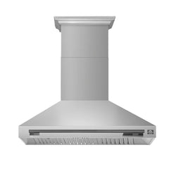 Forno Aria 48-Inch Wall-Mounted Range Hood – 1,200 CFM – 4-Speed Fan – Ducted Ventilation - FRHWM5095-48