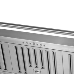 Forno Aria 48-Inch Wall-Mounted Range Hood – 1,200 CFM – 4-Speed Fan – Ducted Ventilation - FRHWM5095-48