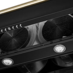 Forno Aria 60-Inch Wall-Mounted Range Hood – 1,200 CFM – 4-Speed Fan - FRHWM5095-60