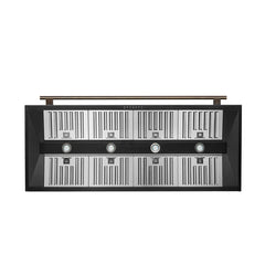 Forno Aria 60-Inch Wall-Mounted Range Hood – 1,200 CFM – 4-Speed Fan - FRHWM5095-60