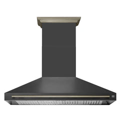 Forno Aria 60-Inch Wall-Mounted Range Hood – 1,200 CFM – 4-Speed Fan - FRHWM5095-60
