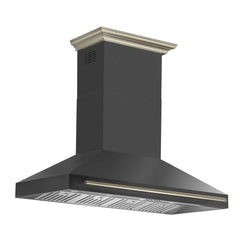 Forno Aria 60-Inch Wall-Mounted Range Hood – 1,200 CFM – 4-Speed Fan - FRHWM5095-60