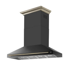 Forno Aria 60-Inch Wall-Mounted Range Hood – 1,200 CFM – 4-Speed Fan - FRHWM5095-60