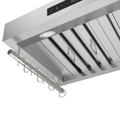 Forno Venezia 30-Inch Wall-Mounted Range Hood – Touch Controls – Baffle Filters – 3-Speed Ventilation - FRHWM5503-30