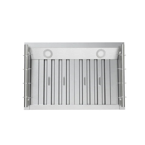 Forno Venezia 30-Inch Wall-Mounted Range Hood – Touch Controls – Baffle Filters – 3-Speed Ventilation - FRHWM5503-30
