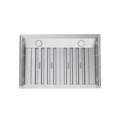 Forno Venezia 30-Inch Wall-Mounted Range Hood – Touch Controls – Baffle Filters – 3-Speed Ventilation - FRHWM5503-30