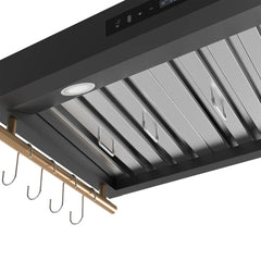 Forno Venezia 36-Inch Wall-Mounted Range Hood – Touch Controls – Baffle Filters – 3-Speed Ventilation - FRHWM5503-36