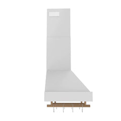 Forno Venezia 36-Inch Wall-Mounted Range Hood – Touch Controls – Baffle Filters – 3-Speed Ventilation - FRHWM5503-36