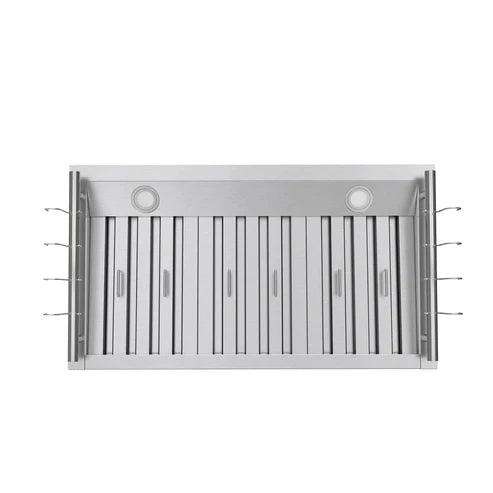 Forno Venezia 36-Inch Wall-Mounted Range Hood – Touch Controls – Baffle Filters – 3-Speed Ventilation - FRHWM5503-36