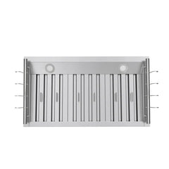 Forno Venezia 36-Inch Wall-Mounted Range Hood – Touch Controls – Baffle Filters – 3-Speed Ventilation - FRHWM5503-36