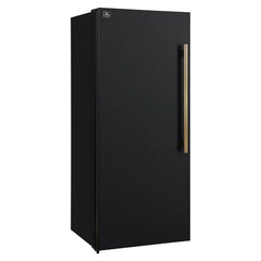 Forno Maderno 28-Inch Convertible Upright Freezer/Refrigerator with Antique Brass Handle, 13.6 cu.ft. - FFFFD1722-28