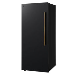 Forno Maderno 28-Inch Convertible Upright Freezer/Refrigerator with Antique Brass Handle, 13.6 cu.ft. - FFFFD1722-28