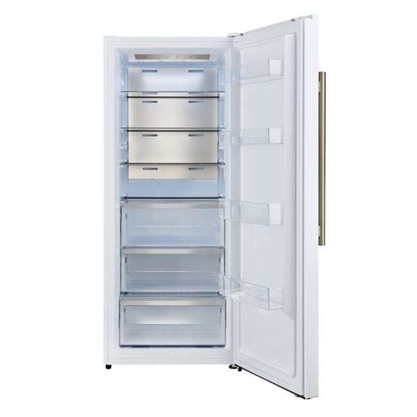 Forno Maderno 2-28-Inch Wide Convertible Refrigerator/Freezer in White, Decorative Trim, 27.2 cu.ft, 84-Inch High, ENERGY STAR Certified - FFFFD1722-60MG-WHT
