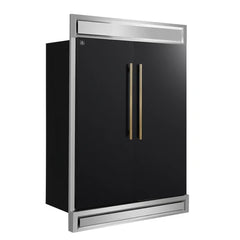 Forno Maderno 2-28-Inch Wide Convertible Refrigerator/Freezer, Decorative Trim, 27.2 cu.ft, 84-Inch High, ENERGY STAR Certified - FFFFD1722-60MG