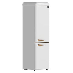 Forno Storico 22-Inch Retro Bottom Freezer Refrigerator – 9 Cu. Ft. – FFFFD1745-22